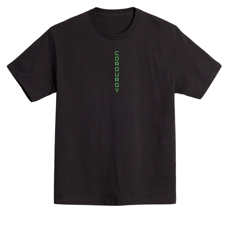 Corduroy Neo T-Shirt - Black