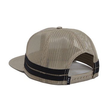 RVCA Band Shift Snapback Hat - Dark Khaki