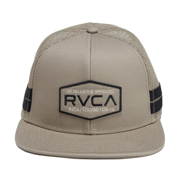 RVCA Band Shift Snapback Hat - Dark Khaki