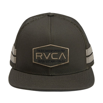 RVCA Band Shift Snapback Hat - Olive