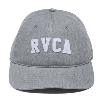 RVCA Womens Established Twill Adjustable Hat - Heather Grey