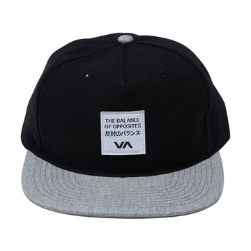 RVCA Foreign Snapback Hat - Black