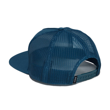RVCA VA All The Way Trucker Hat - Duck Blue