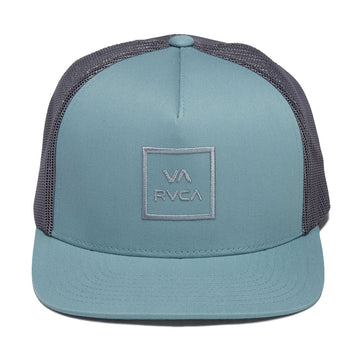 RVCA VA All The Way Trucker Hat - Blue Haze