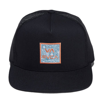 RVCA VA ATW Print Trucker Hat - Blue Combo