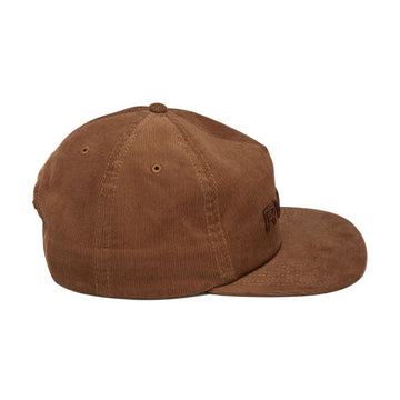 RVCA Big RVCA Cord Snapback Hat - Camel