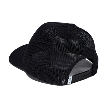 RVCA Womens Farrah Foam Mesh Trucker Hat - Black