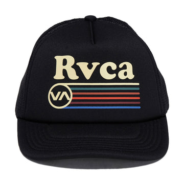 RVCA Womens Farrah Foam Mesh Trucker Hat - Black