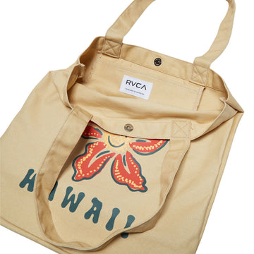 RVCA Womens Basica Tote Bag - Tan