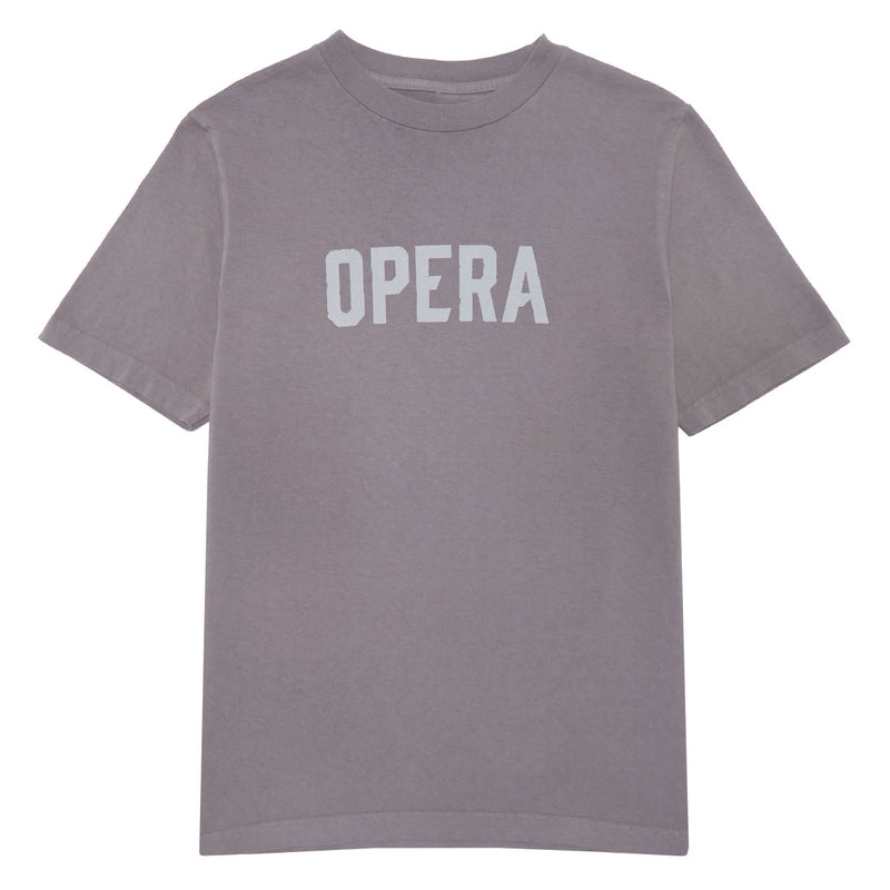 Opera Font T-Shirt - Smoke