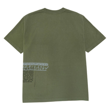 Underworld Element Skypager T-Shirt - Light Olive