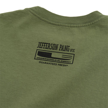 Underworld Element Pang Guaranteed Fresh T-Shirt - Light Olive