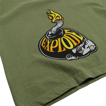 Underworld Element Explode T-Shirt - Light Olive