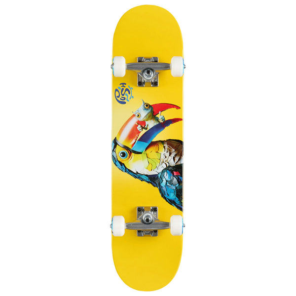 Push Toucan FP Soft Top Pre-Built Skateboard Complete - Golden