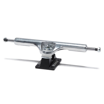 Slappy ST1 Hollow Wide Boy Skateboard Trucks - Polished/Black - 10.50