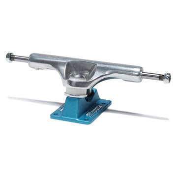Slappy ST1 Inverted Hollow Lights Ultra Low Kingpin Skateboard Trucks - Polished/Light Blue - 8.25