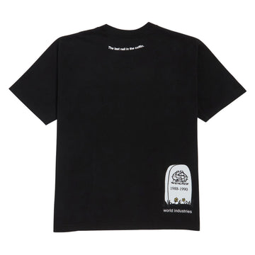 World Industries Skateboarding is Dead T-Shirt - Black