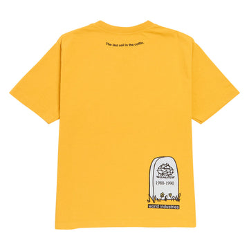 World Industries Skateboarding is Dead T-Shirt - Fools Gold
