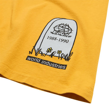 World Industries Skateboarding is Dead T-Shirt - Fools Gold
