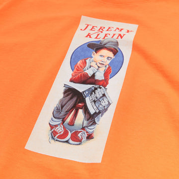 World Industries Black Eye Kid T-Shirt - Sunset Orange