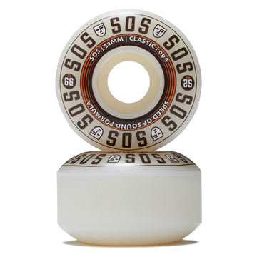 Opera SOS Express Classic 99a Skateboard Wheels - White - 52mm