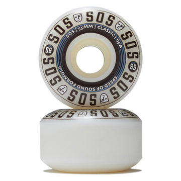 Opera SOS Express Classic 99a Skateboard Wheels - White - 55mm