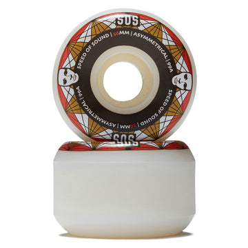 Opera SOS Heaters Asymmetrical 99a Skateboard Wheels - Candle White - 56mm