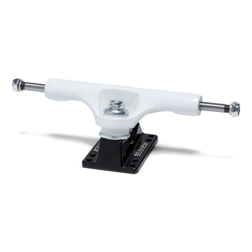 Slappy ST1 Classic Skateboard Trucks - White/Black - 9.00