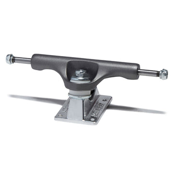 Slappy ST1 Hollow Lights Skateboard Trucks - Gunmetal/Polished - 8.00