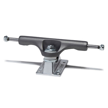 Slappy ST1 Hollow Lights Skateboard Trucks - Gunmetal/Polished - 8.50