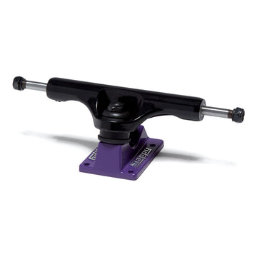 Slappy ST1 Hollow Bam Skateboard Trucks - Black/Purple - 8.50