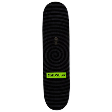 Madness Split R7 Skateboard Deck - Safety Yellow/Holographic - 8.25