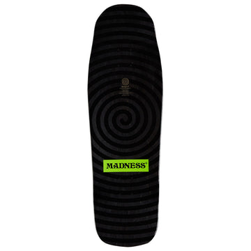 Madness Split R7 Skateboard Deck - Safety Yellow/Holographic - 10.00