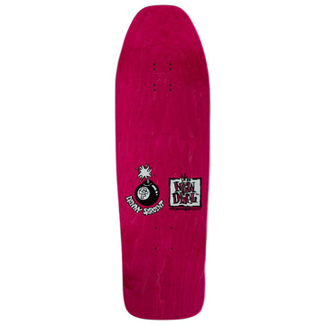 New Deal Danny Sargent Monkey Bomb Skateboard Deck - 9.62