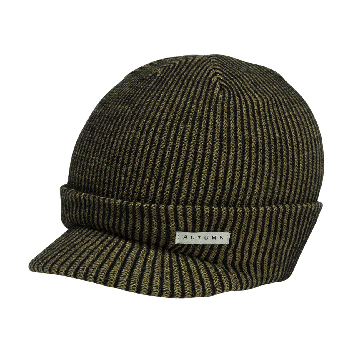 Autumn Cord Visor Beanie - Black – CCS
