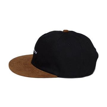 Autumn Mixed Six Panel Snapback Hat - Black