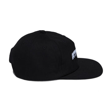 Autumn Canvas Six Panel Snapback Hat - Black