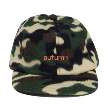 Autumn Six Panel Fleece Hat - Camo