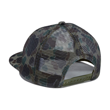 Autumn Camo Trucker Hat - Green