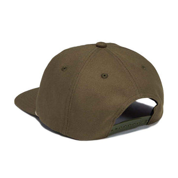 Autumn Canvas 5 Panel Hat - Olive