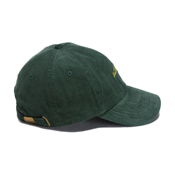 Autumn Cord 6 Panel Hat - Green
