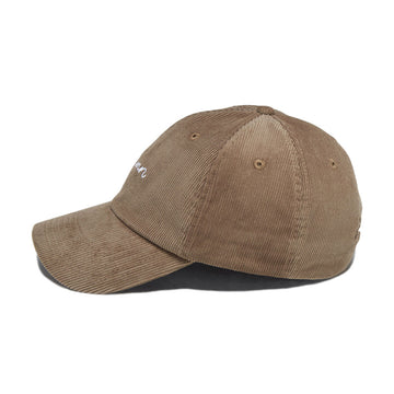 Autumn Cord 6 Panel Hat - Khaki