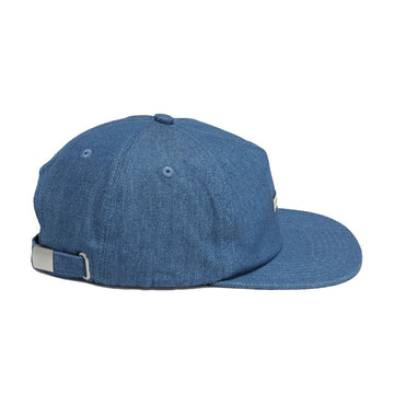 Autumn Mixed 5 Panel Hat - Denim