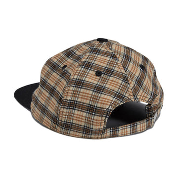 Autumn Mixed 5 Panel Hat - Plaid