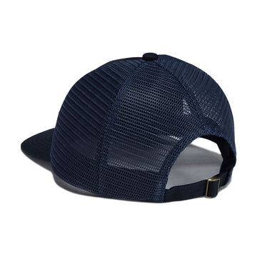 Autumn Trucker Strapback Hat - Navy