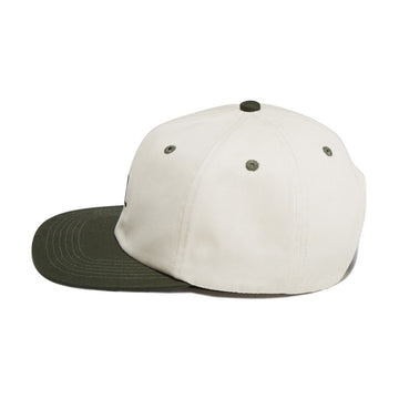 Autumn Twill 6 Panel Snapback Hat - Natural