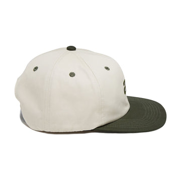 Autumn Twill 6 Panel Snapback Hat - Natural