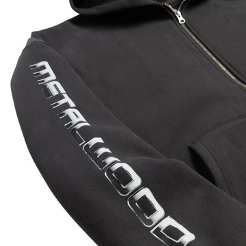 Metalwood Moto Zip Hoodie - Tar