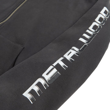 Metalwood Moto Zip Hoodie - Tar