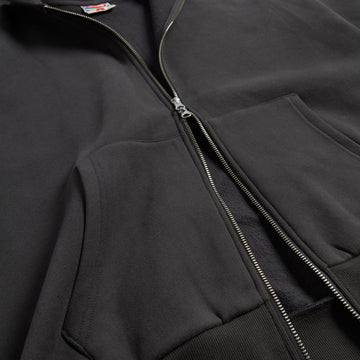 Metalwood Moto Zip Hoodie - Tar